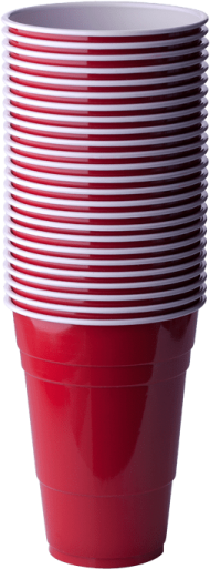 Download Red Plastic Cup Png Red Solo Cup Stack Png Free Png Images Toppng