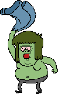 Download Regular Show Muscle Ma Png Free Png Images Toppng - courage the cowardly dog transparent roblox