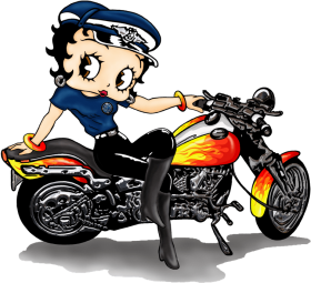 Download Related Wallpapers Betty Boop Motorcycle Png Free Png Images Toppng