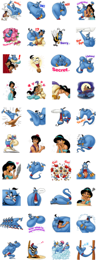 download revious aladdin line stickers png free png images toppng