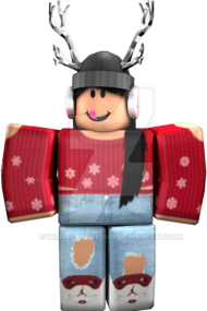 Download Roblox Character Roblox Character Girl Transparent Png