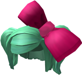 Download Roblox Green Hair Png Free Png Images Toppng - swoosh hair roblox irl