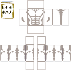 Download Roblox Muscle T Shirt Template Png Clip Transparent