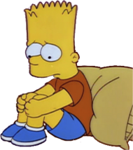 Download Sad Simpsons And Bart Image Sad Bart Simpson Png Free Png Images Toppng