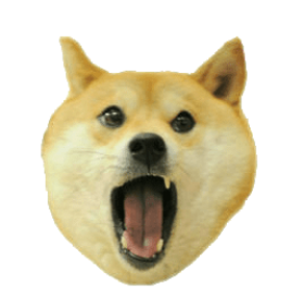 Download Shiba Inu Barking Png Free Png Images Toppng - roblox doge thumbnail free