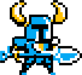 Shovel Knight - Shovel Knight Pixel Sprite Png Image With Transparent ...