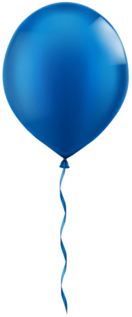 Download single blue balloon png - Free PNG Images | TOPpng