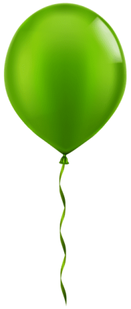 Download single green balloon png - Free PNG Images | TOPpng