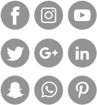 Download Social Media Icons Set Whatsapp Facebook Instagram Logo Png Free Png Images Toppng