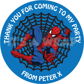 Download Spiderman Sweet Cone Stickers Spiderman Web