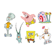 Download spongebob squarepants cartoon vector logo png - Free PNG ...