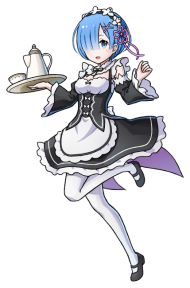 Download ssr rem and ssr ram - re zero x unison league png - Free PNG