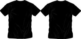 pics High Resolution Black T Shirt Png Front And Back t shirt png hd png