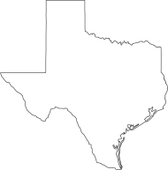 Texas Outline Map - Texas Outline World Atlas Png Image With