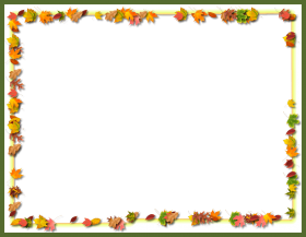 Thanksgiving Border Png Image With Transparent Background