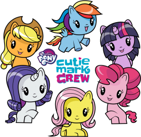 Download The Cutie Mark Crew Happy Meal Toys Are Now Available Little Pony Cutie Mark Crew Png Free Png Images Toppng - mlp kfc roblox