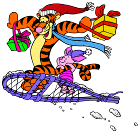 Download tigger and piglet christmas png - Free PNG Images | TOPpng