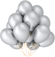 Download Transparent Silver Balloons Png Free Png Images Toppng