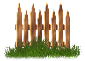 Download Transparent Wooden Garden Fence With Grass Png Free Png Images Toppng