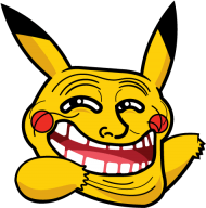 Download Trollachu A Pikachu Troll Face By Proutcorp Pikachu Troll Png Free Png Images Toppng