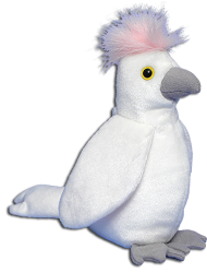 cockatoo stuffed animal