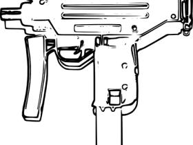 Download Un Clipart Uzi Transparent Gun Uzi Png Free Png Images Toppng - micro uzi roblox