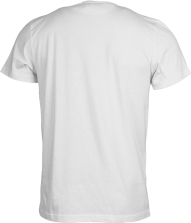 Download White Back Png Stickpng White T Shirt Back Png Free