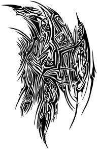 Download Wings Tattoo Png Image Transparent Background Demon Wing Tattoo Tribal Png Free Png Images Toppng