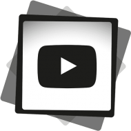 Download Youtube Black White Icon Social Media Icon And Whatsapp Business Icon Vector Png Free Png Images Toppng