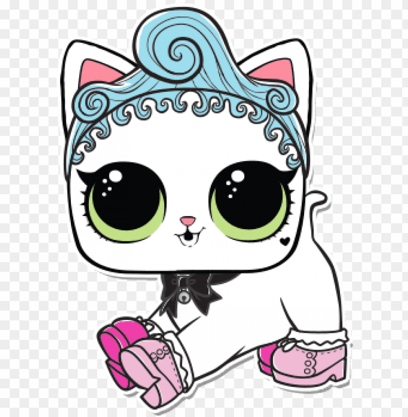 -009 royal kitty cat - lol surprise royal kitty cat PNG image with transparent background@toppng.com
