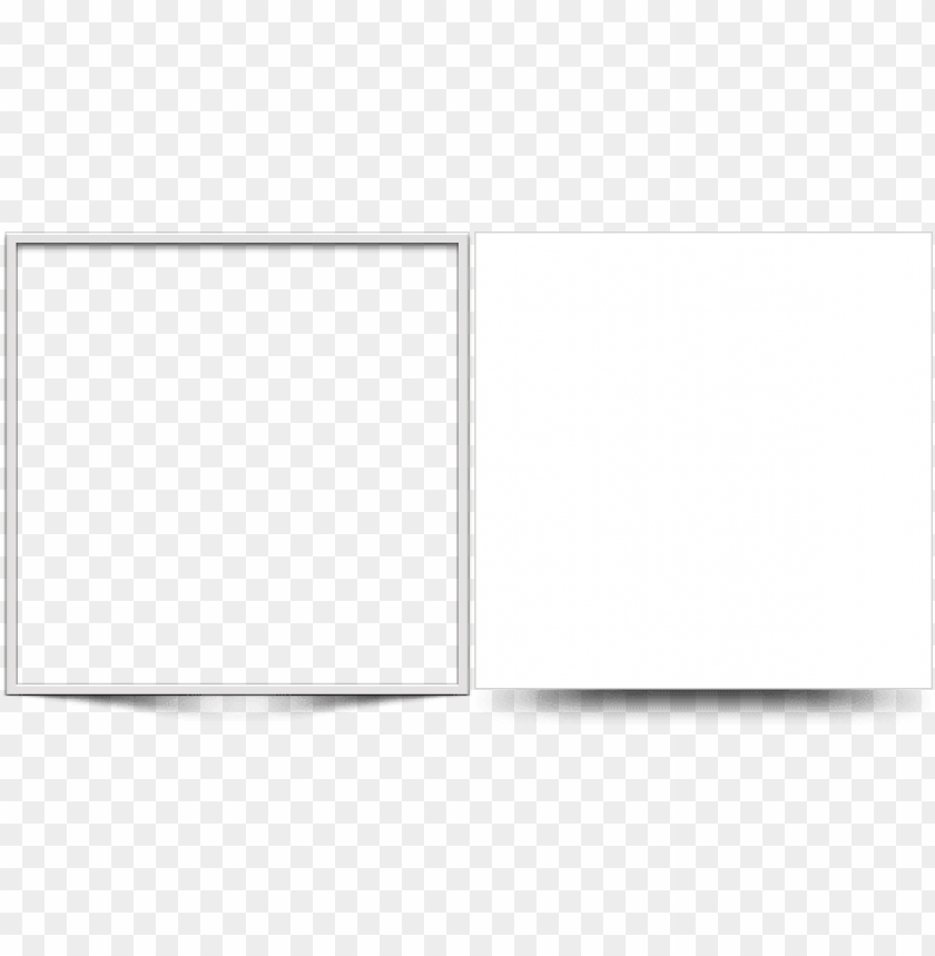 09 jun 2016 white square frame PNG transparent with Clear Background ID 281551