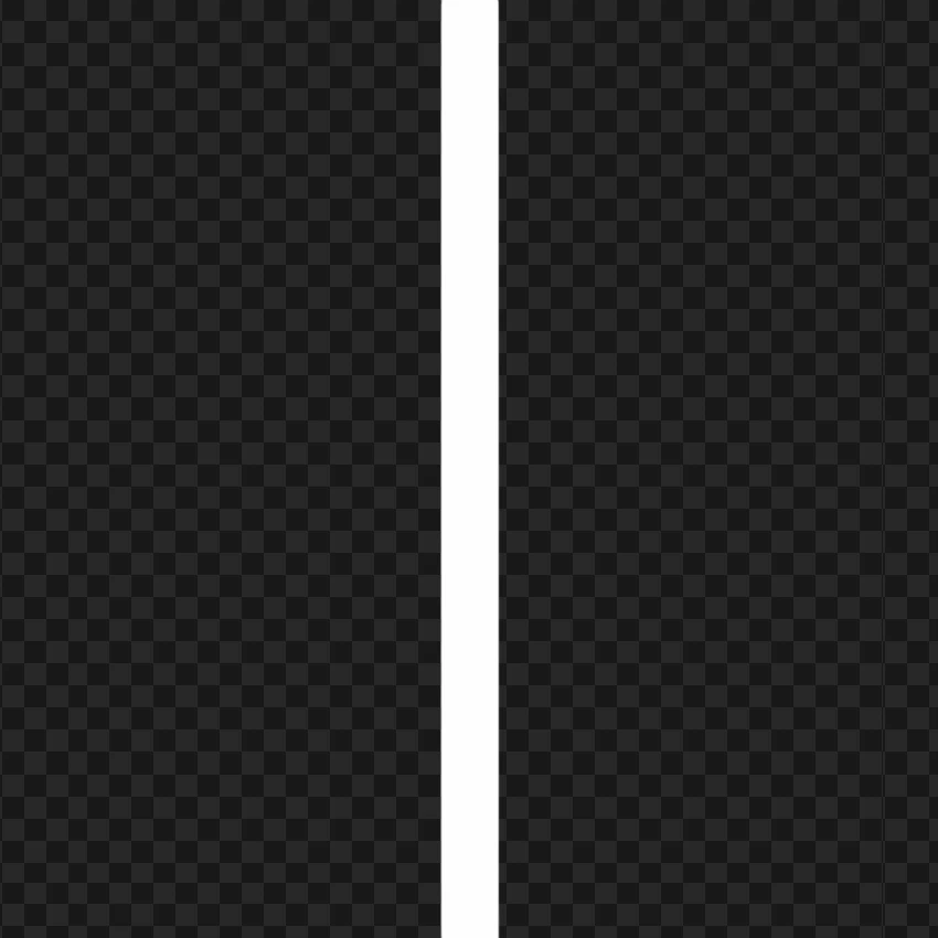 Subtle White Horizontal Line PNG Transparent Background