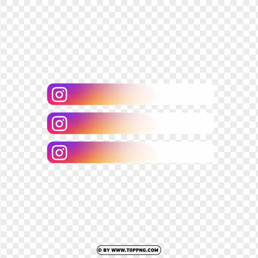 Instagram Name With Motion Blur Effect PNG Transparent Background