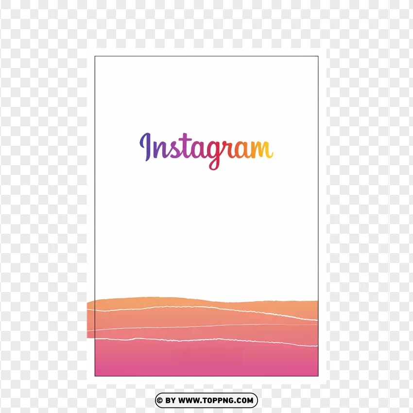 Instagram Name Template For Social Media PNG Transparent Background