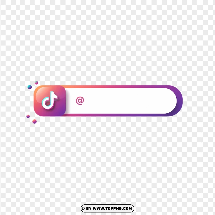 Instagram Name Tag With Modern Design PNG Transparent Background