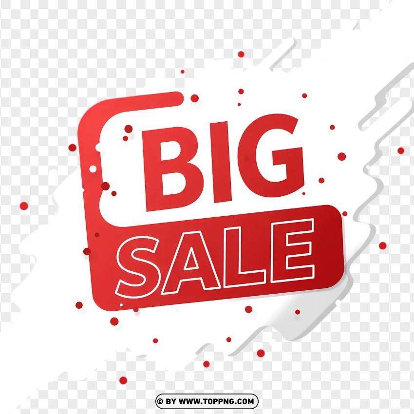 Big Sale Badge For Marketing Promotions PNG Transparent Background