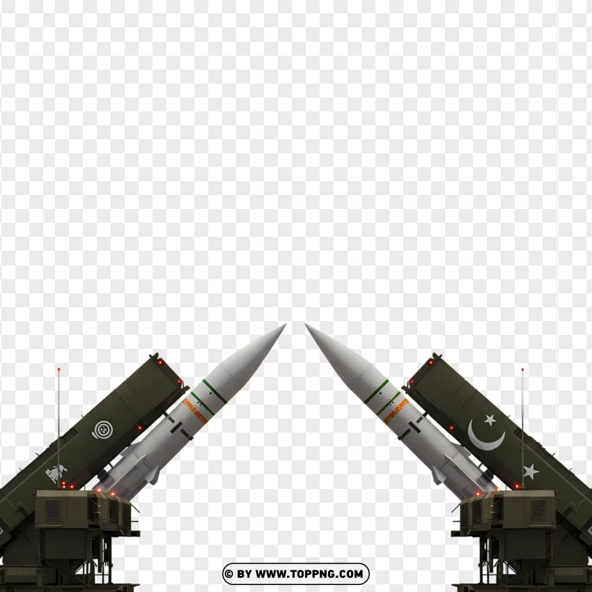 Missile Conflict India Vs Pakistan PNG Transparent Background