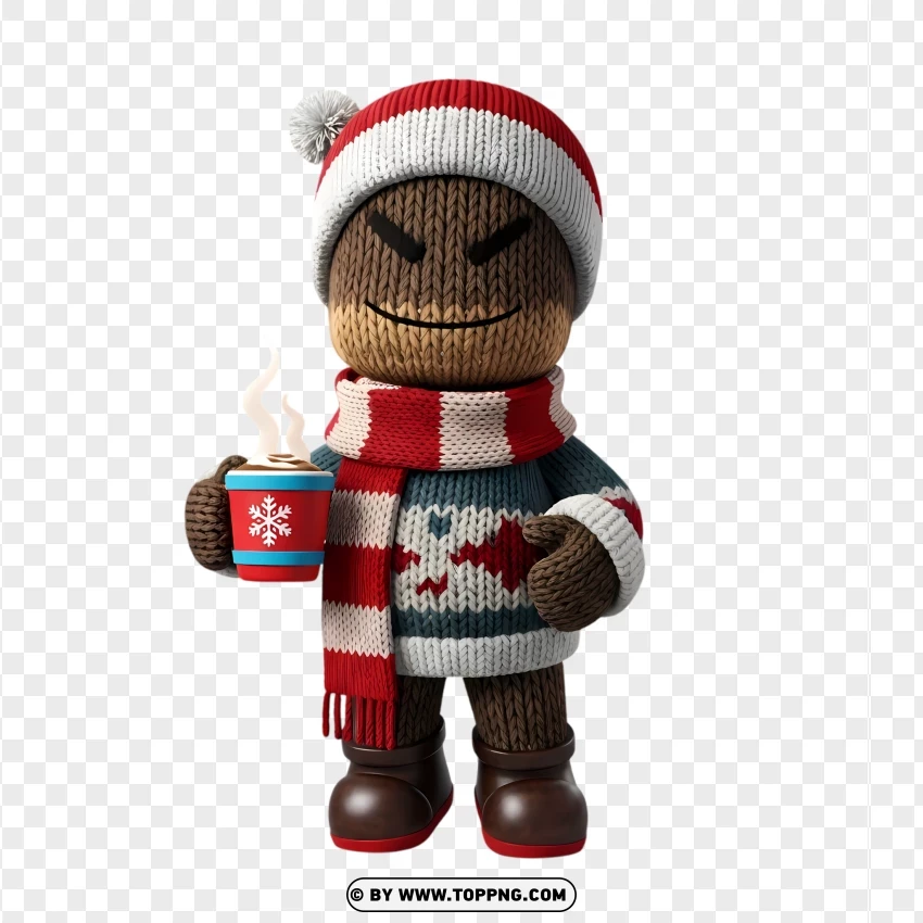 Cool Sackboy Pfp Soccer PNG Transparent Background