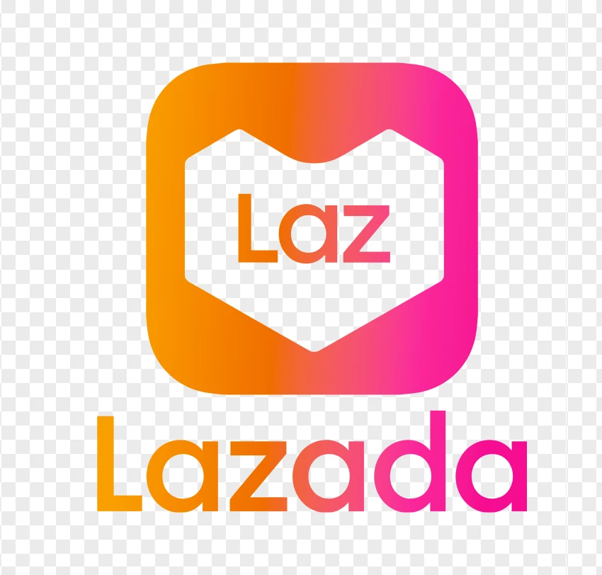 Lazada Laz Square App Icon PNG Transparent Background