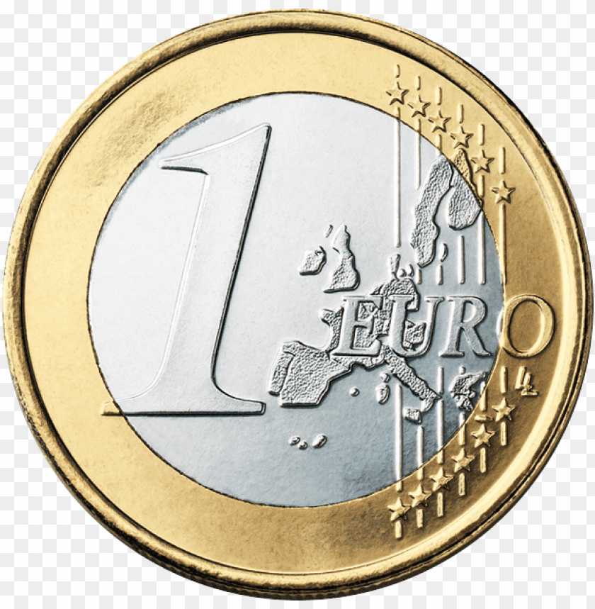 1 euro coin eu serie 1 - 1 euro coin PNG image with transparent background@toppng.com