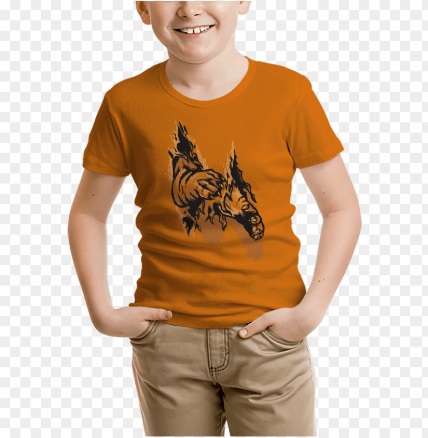 Download 1 Shirt T Shirt Kids Mockup Psd Free Download Png Image With Transparent Background Toppng