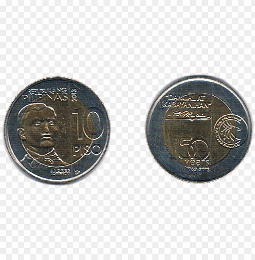 10 Pesos New Coin Philippine Money Coins New Png Image With Transparent Background Toppng