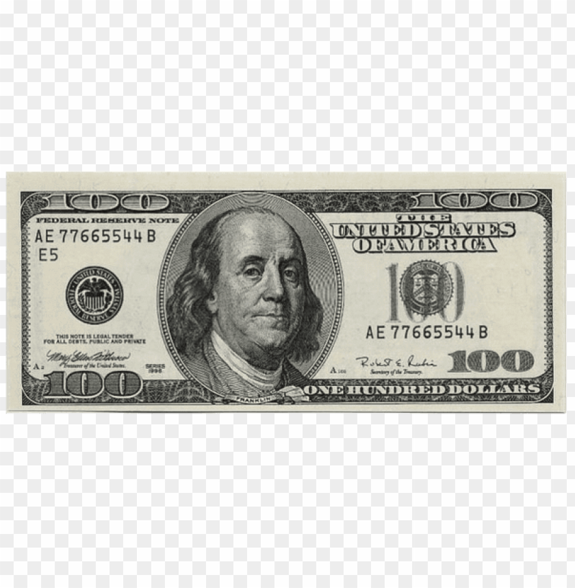 100 dollars clipart png photo - 54349