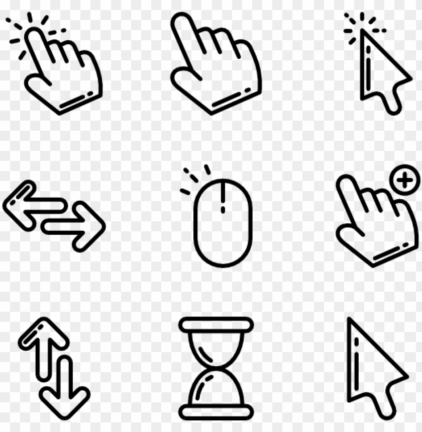 13 cursor pointer icon packs - chemistry icon vector png - Free PNG Images@toppng.com