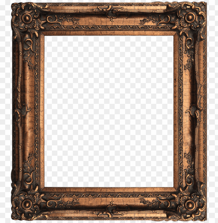 16 x 20 baroque bronze gold ornate and heavy oval frame old photo frame portrait PNG transparent with Clear Background ID 256393