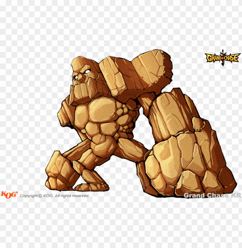 19 Giant Stone Golem - Stone Golem PNG Transparent With Clear Background ID 264646