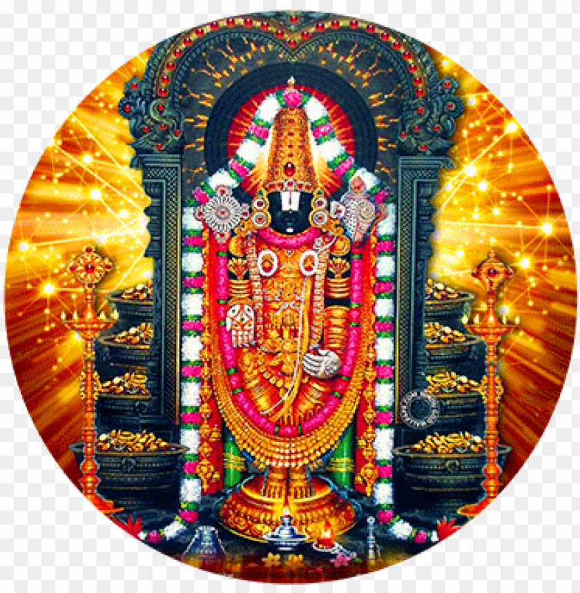 2-day full sponsorship sri poshaka seva - lord venkateswara tirupati balaji  PNG image with transparent background | TOPpng