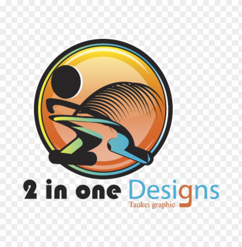  2 in one designs vector logo free - 462638