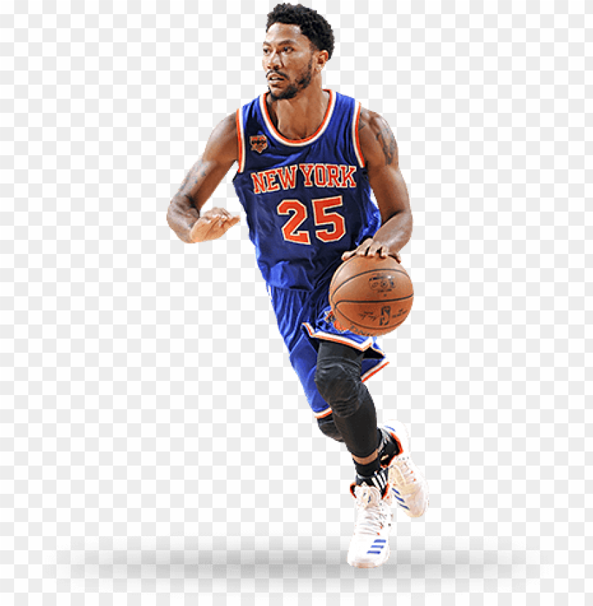 201565 derrick rose knicks transparent PNG transparent with Clear Background ID 200702