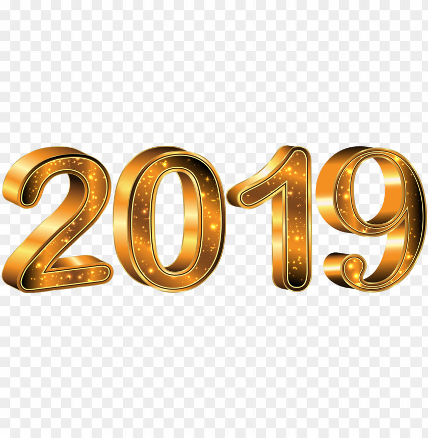 png text,happy new year,merry christmas,2019,gold